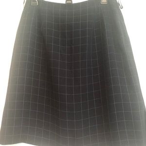 Black Side Zip Skirt